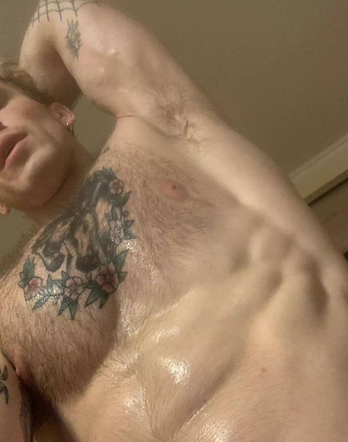 Lick that fresh sweat pal.