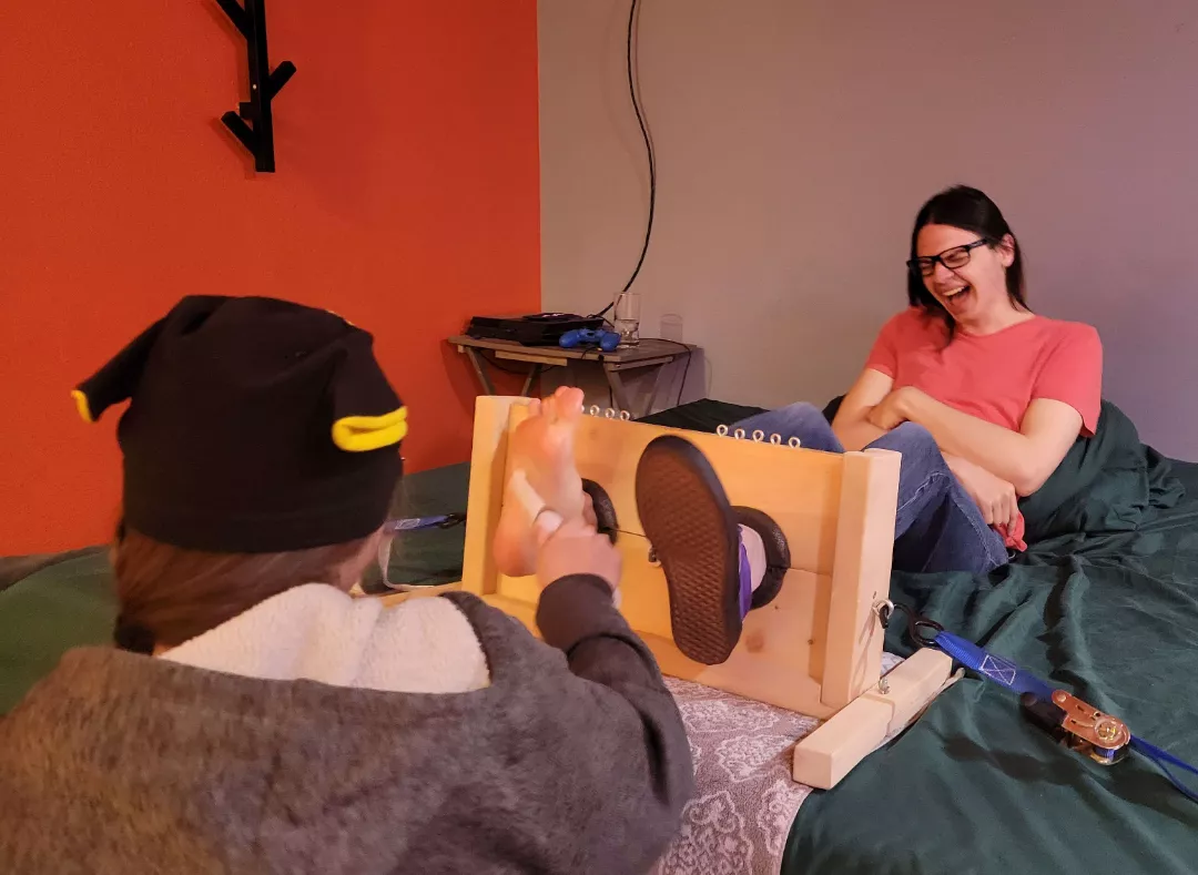 M/NB - Our favorite picture of poor Parker!