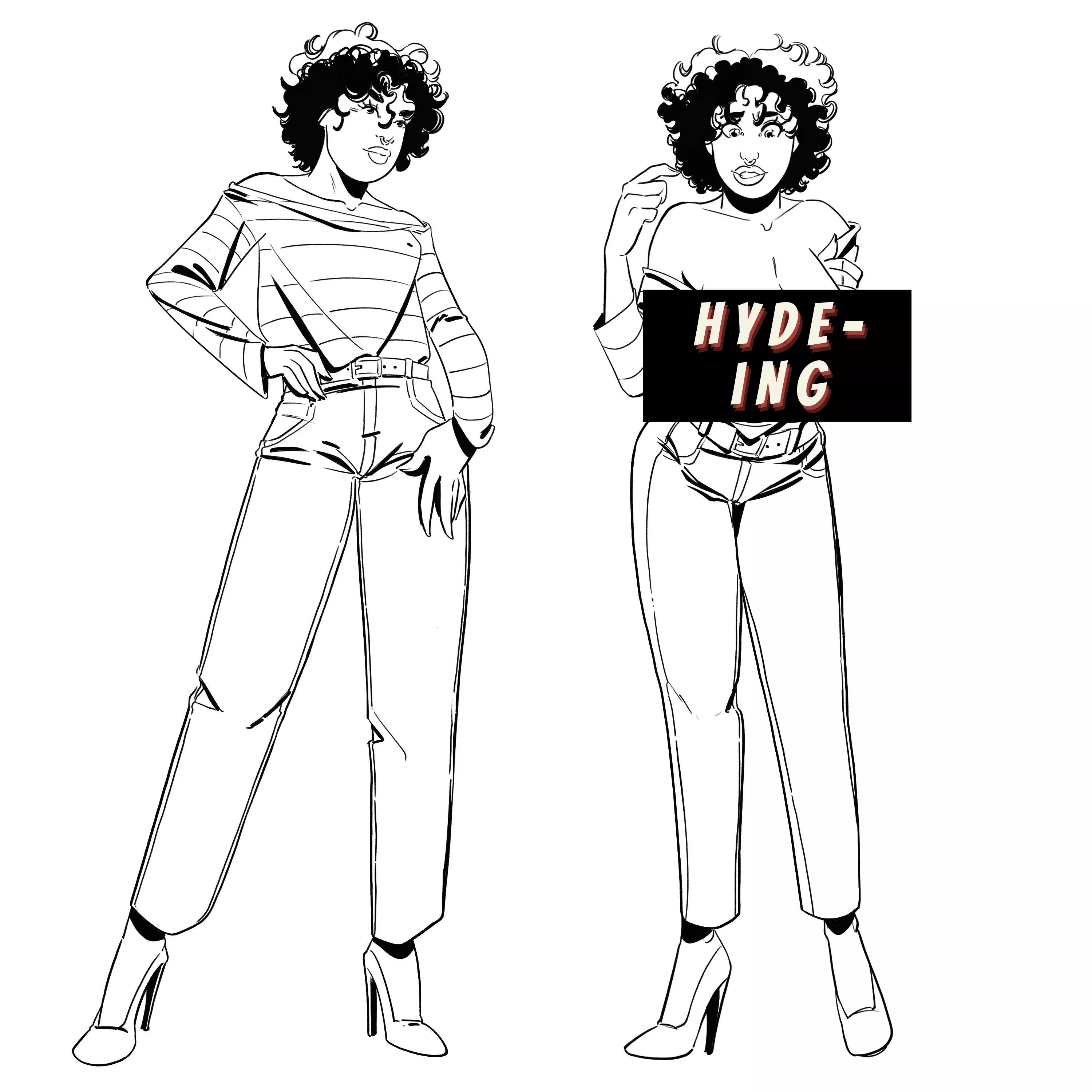 New character for my webcomic Next month!