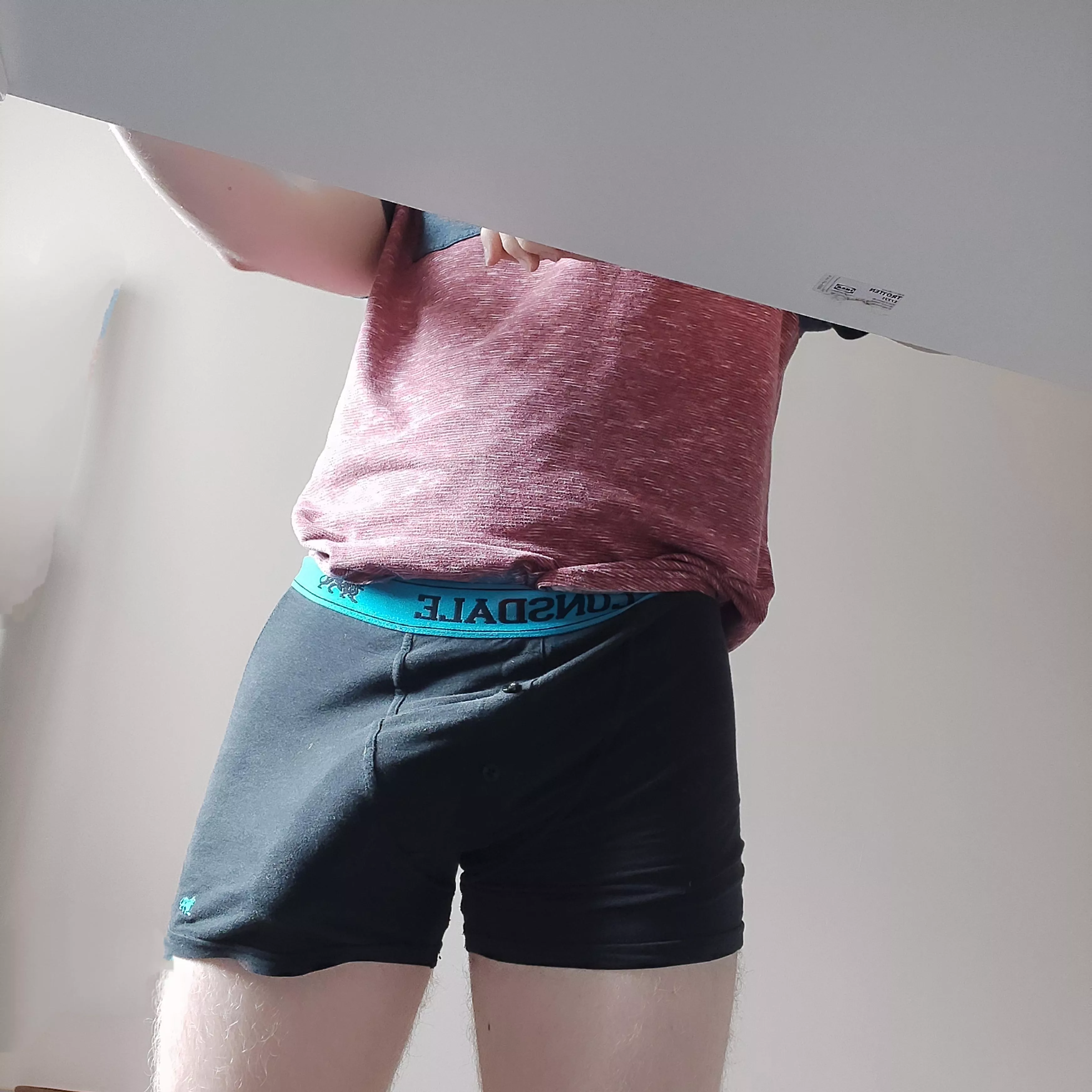 Pov: Under my desk while i wfh. What would you do?