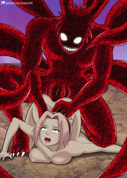Sakura x Naruto (4 tails)