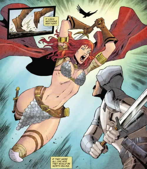 Sonja's Strike [Red Sonja (2023) #1]