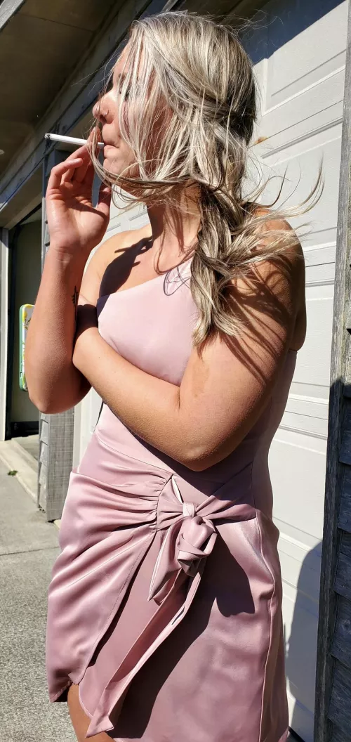 Stepping away from the party for a smoke. Do you think you would say hi if you saw me?