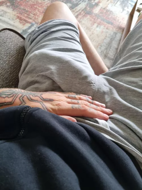 These shorts don't hide much