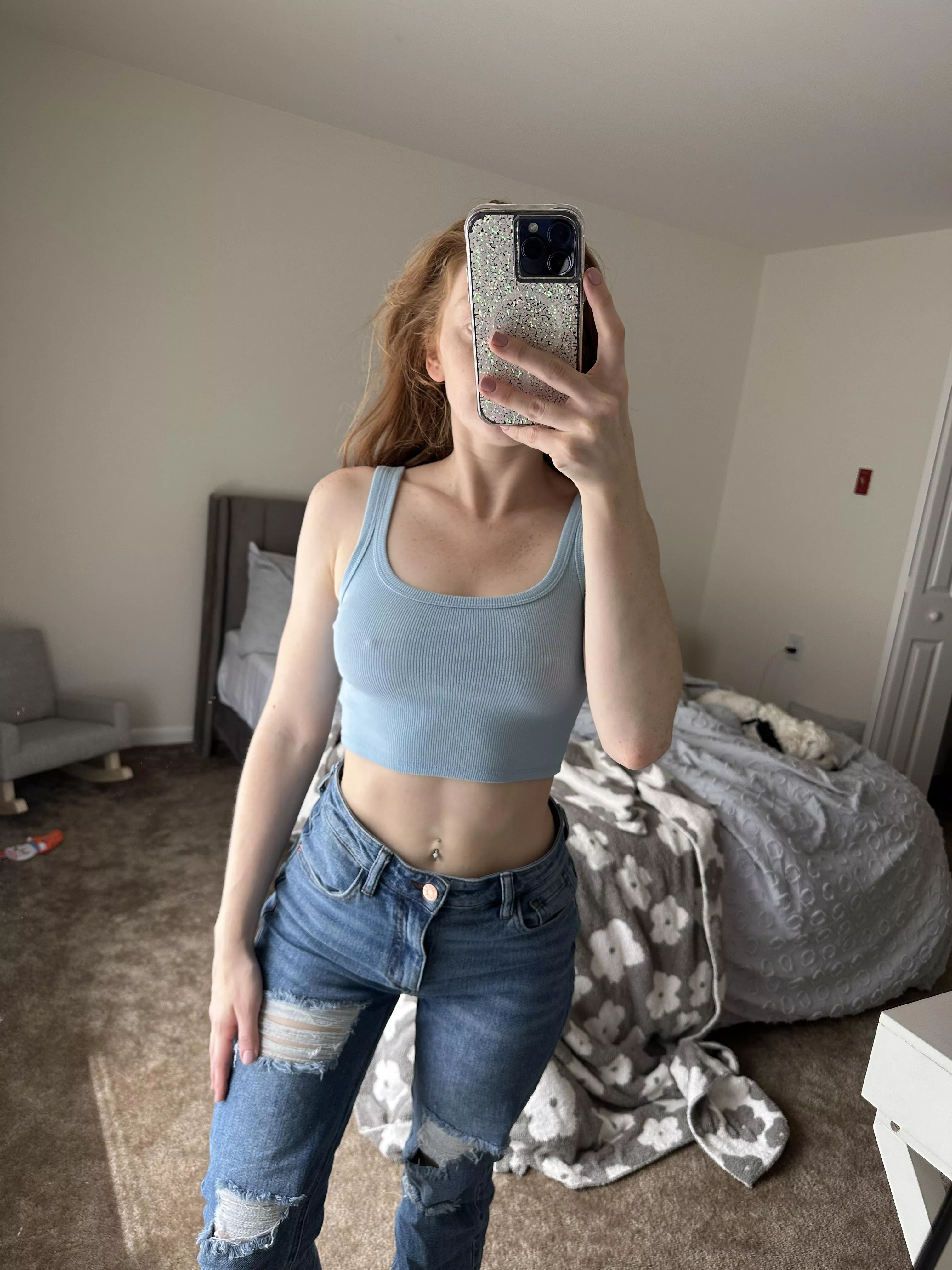 Wanna see me naked? 🤍💙