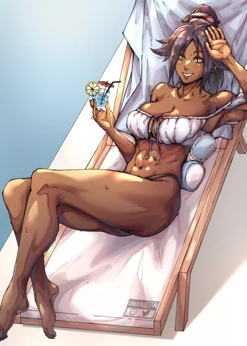 Yoruichi by Chuckuddin