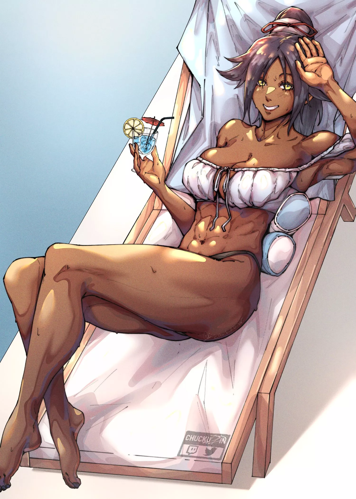 Yoruichi by Chuckuddin