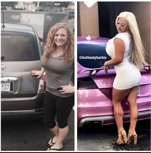 Before and After! Would you fuck both?