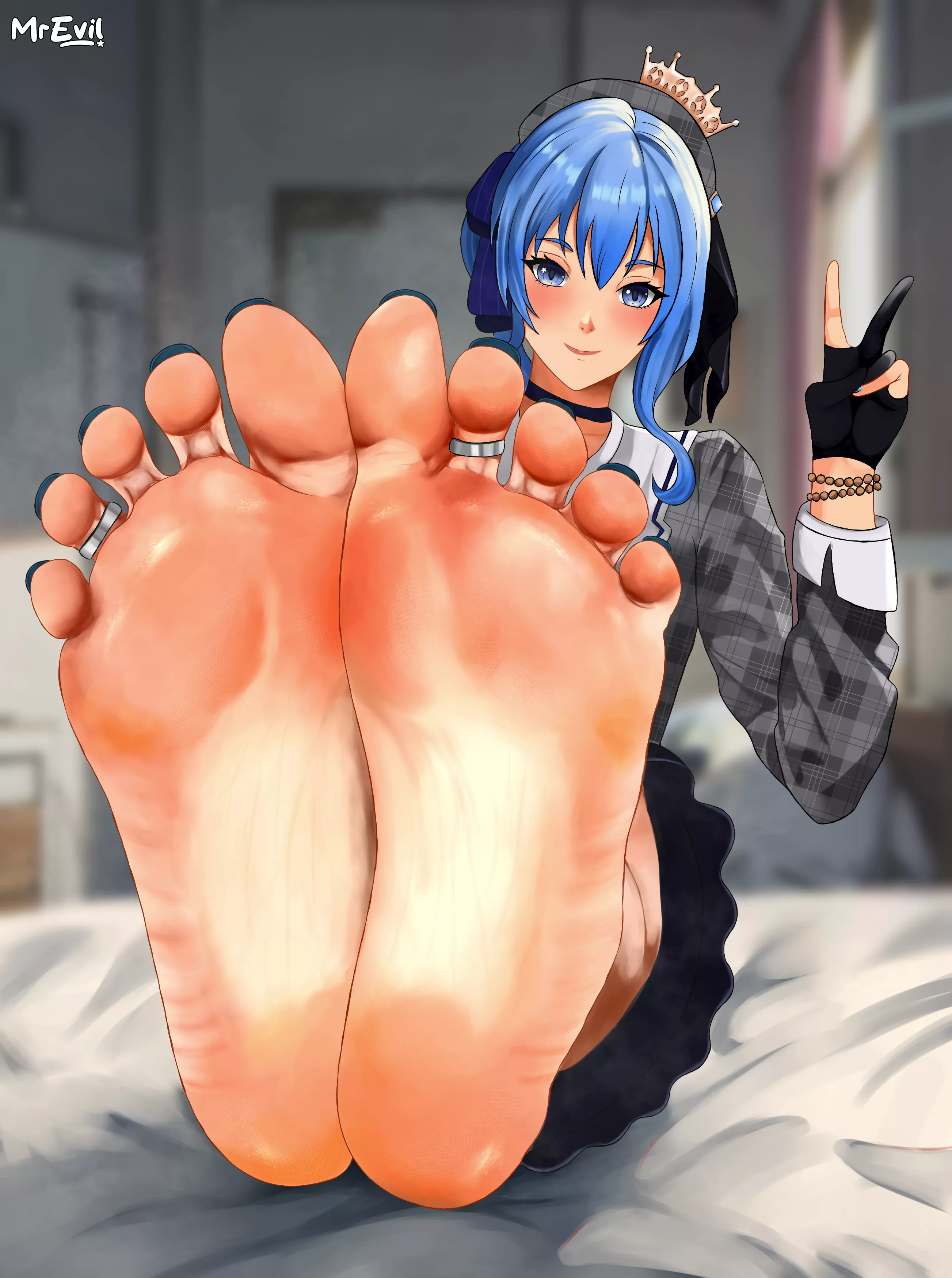 Hoshimachi Suisei (VTuber) [Artist: MREVIL]