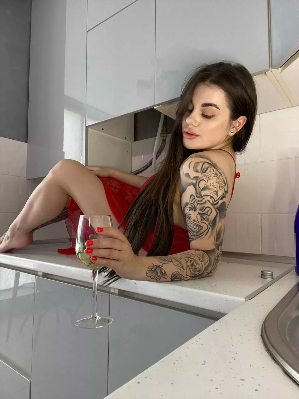 I want you to drink wine with me