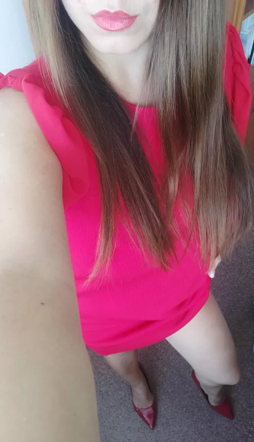 I wear bra and panties today, Sir, you want to do something about it?