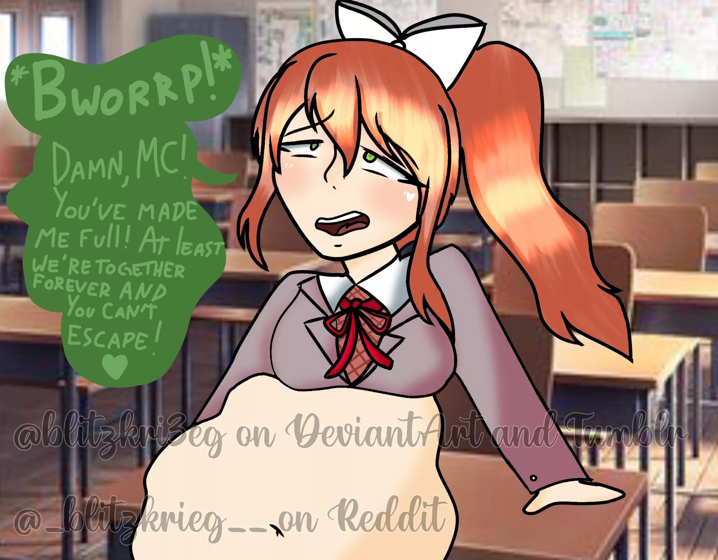 {image} MC tried to escape... But it went veeery wrong! ♡