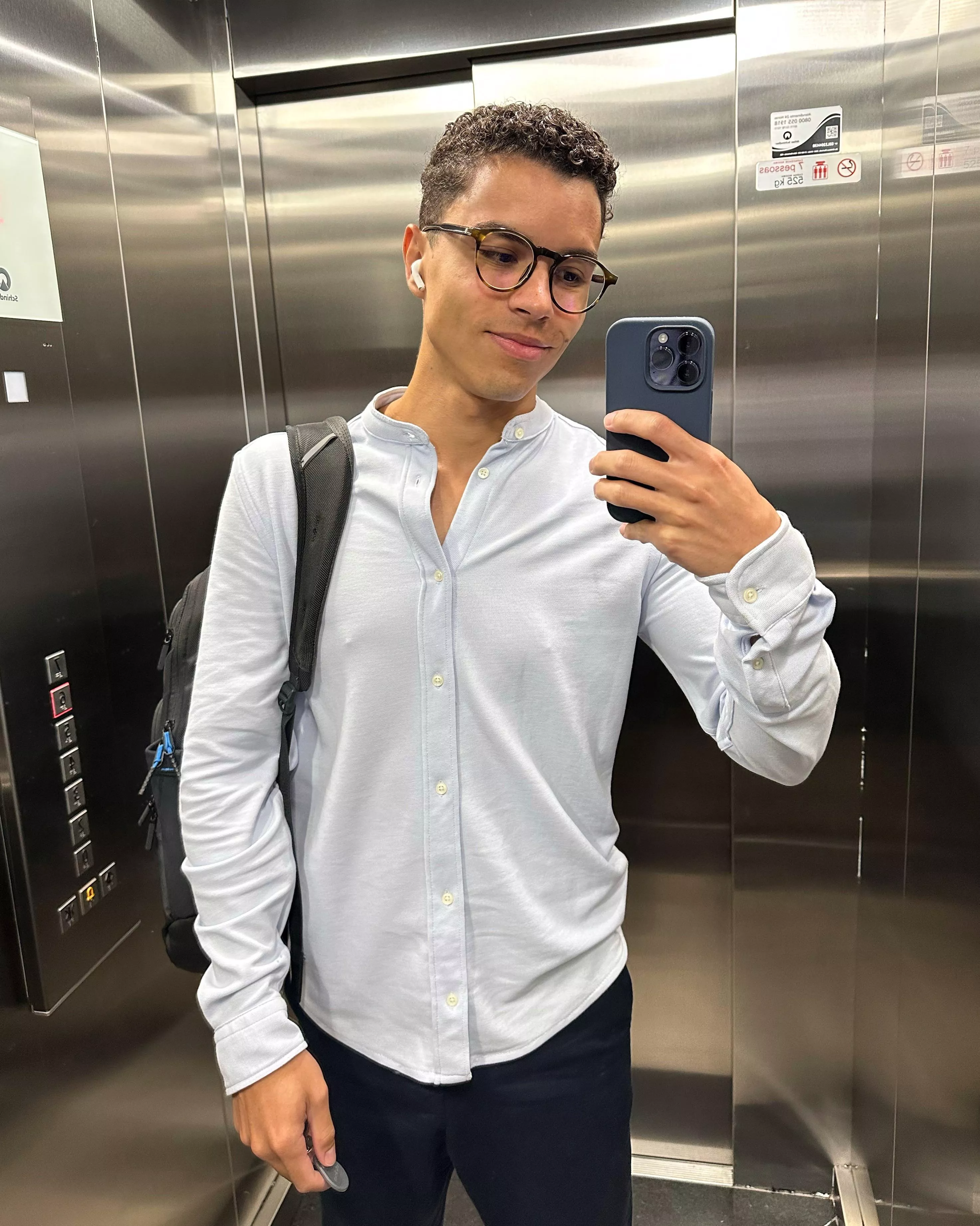 Just got off of work. Do I look too tired?