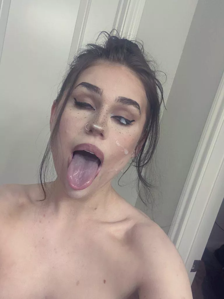 lol it got in my eye