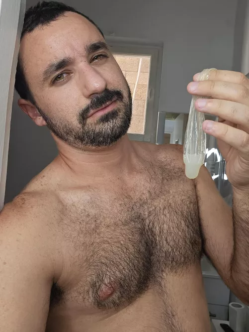 Me and my cum. Who's into drinking it?