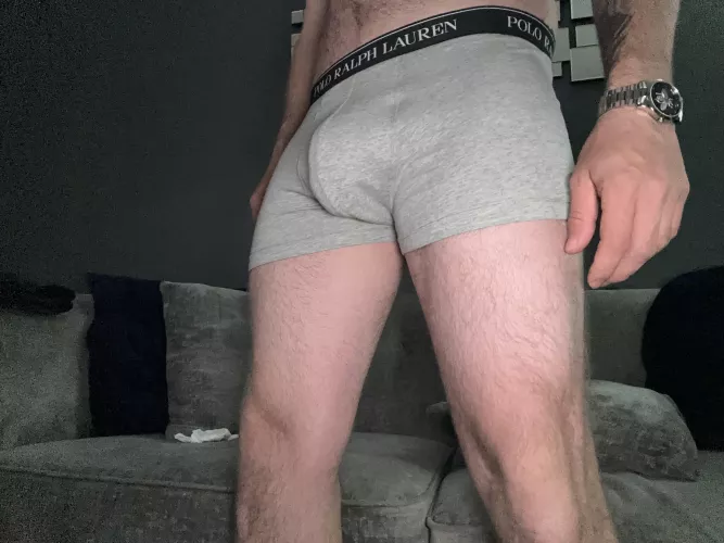 My morning bulge, would you like to grab it?