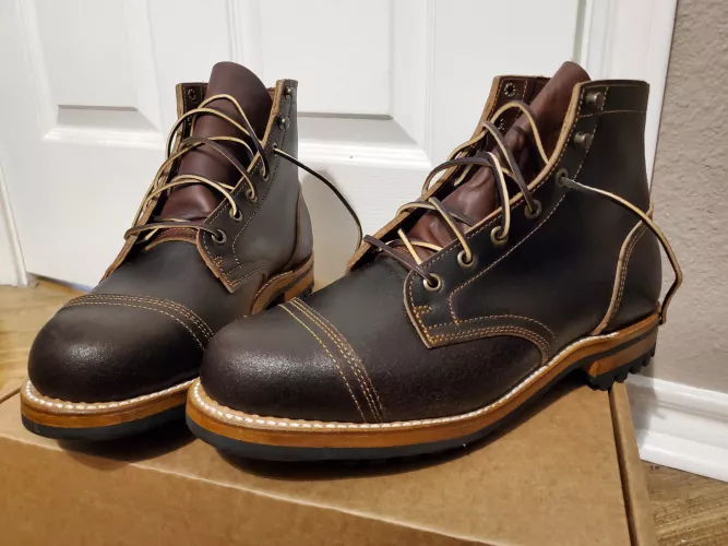 New boots: Truman in Java Waxed Flesh. 79 Last