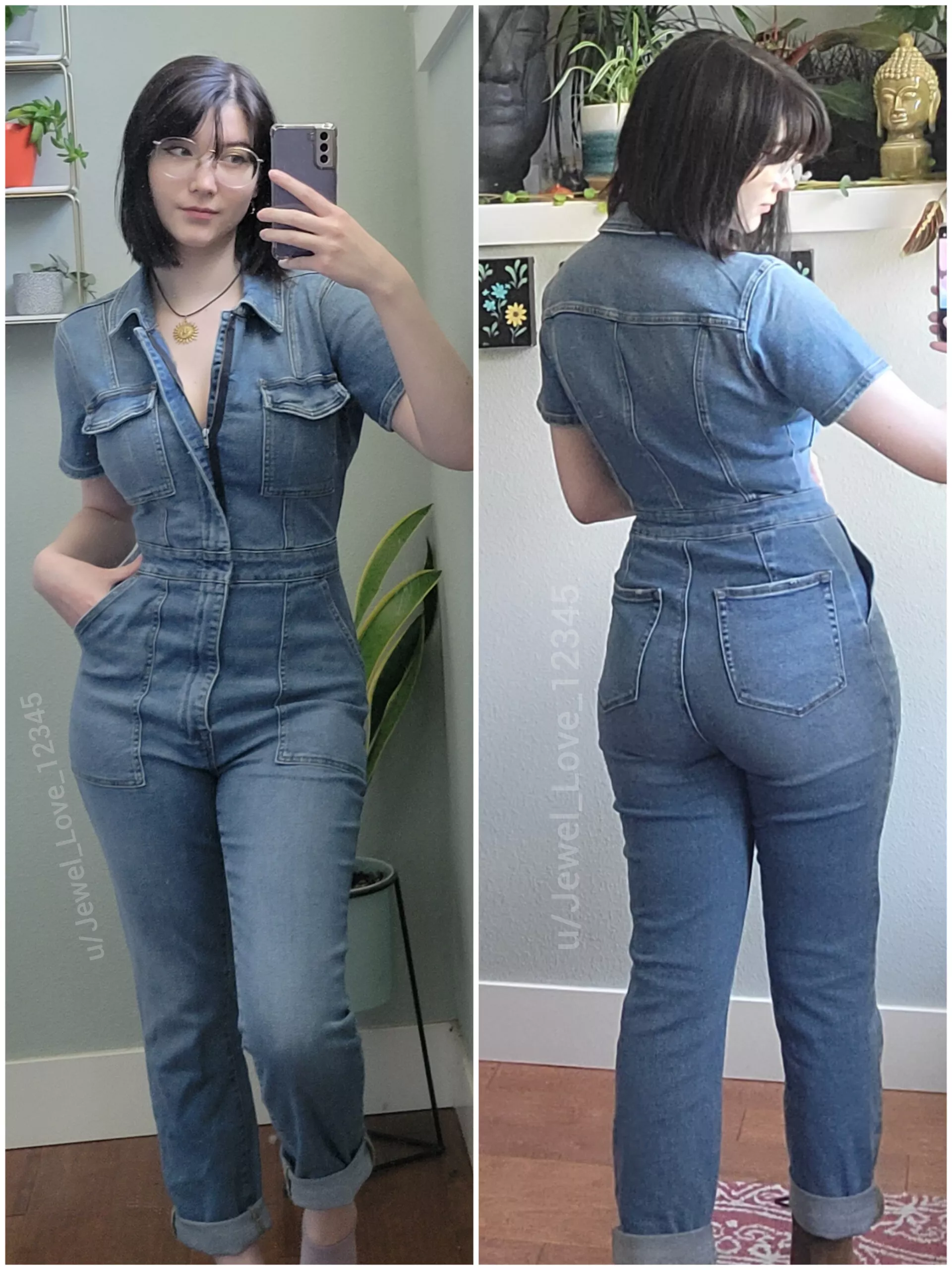 This outfit hugs my curves so tight and nice