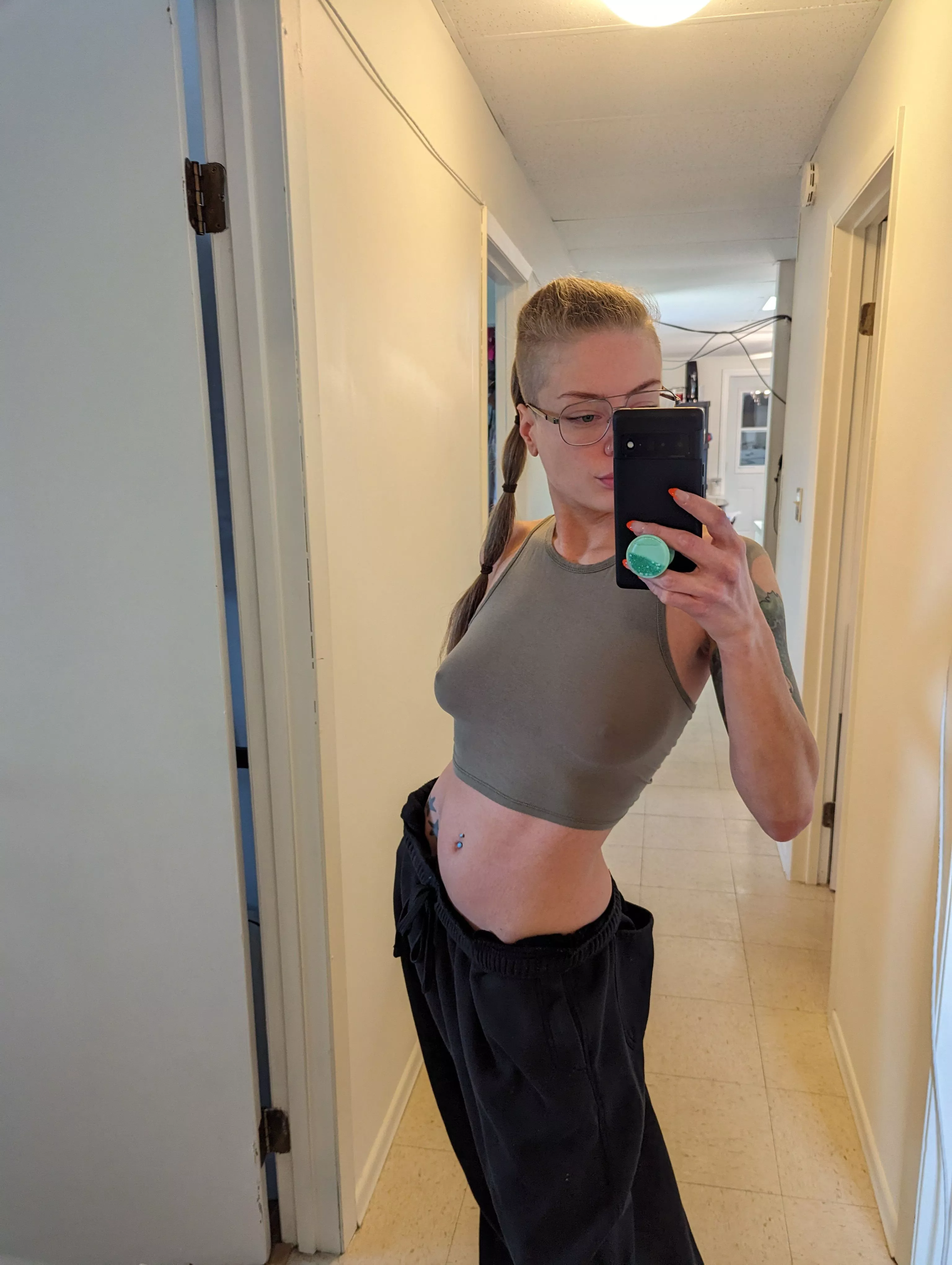 Today I'm staying in cooling off with the air-conditioning on, hoping it's not too chilly for you.