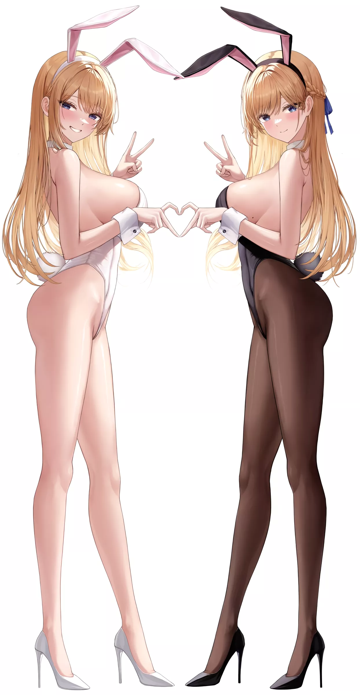 Black & White Bunnies