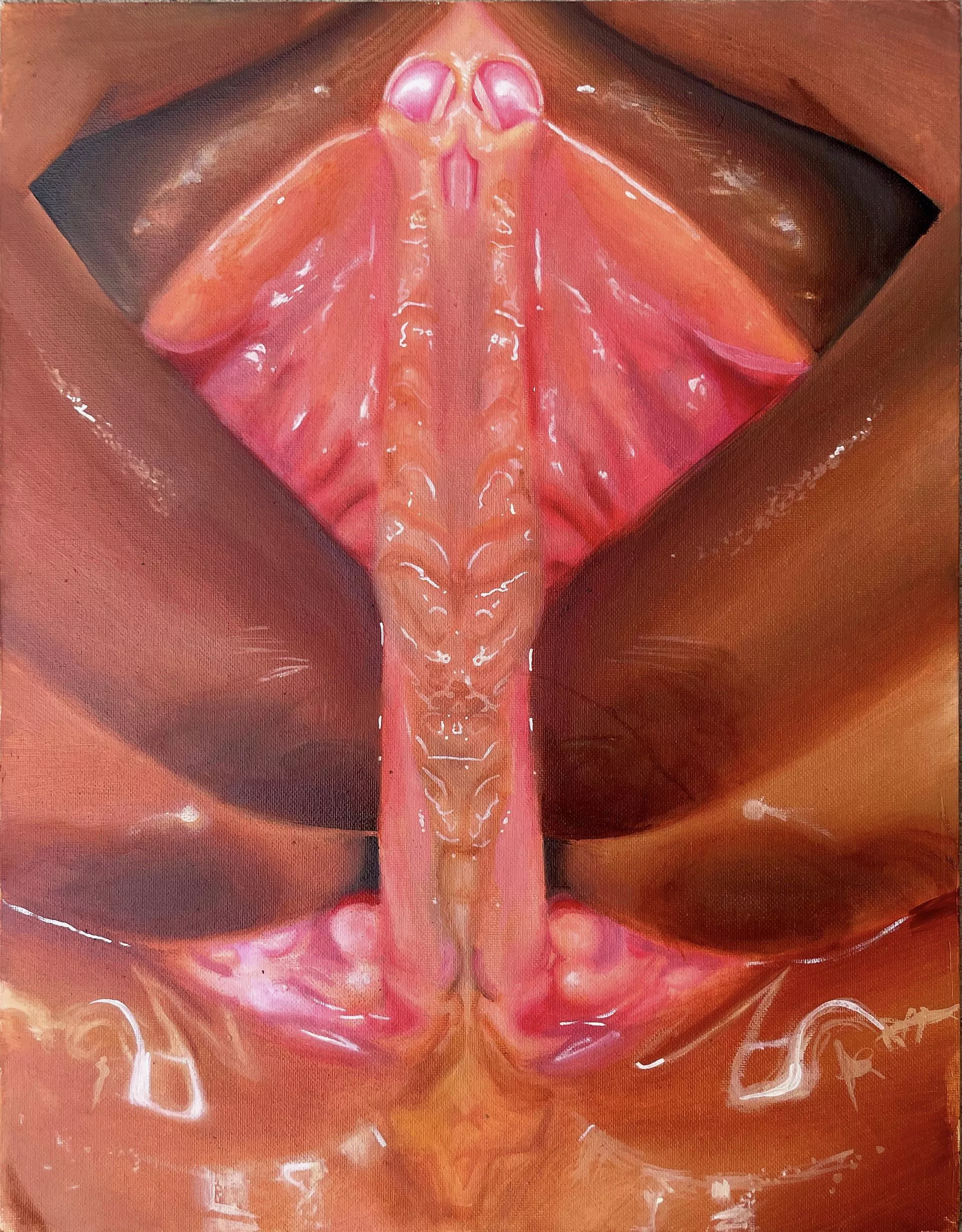 Eskimo Sisters, by me (NAJAI), Oils, 2023