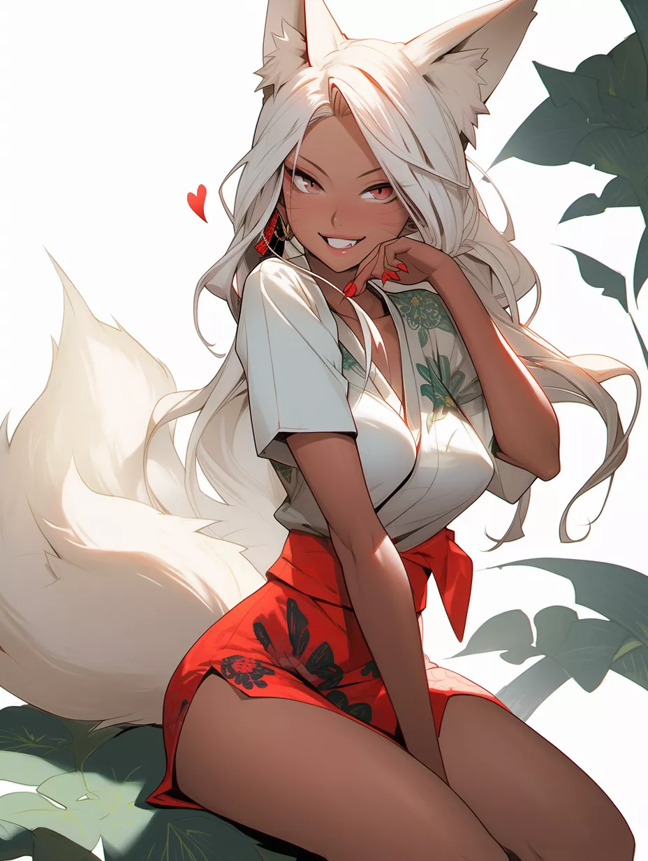 Is a kitsune monster girl enough for you?