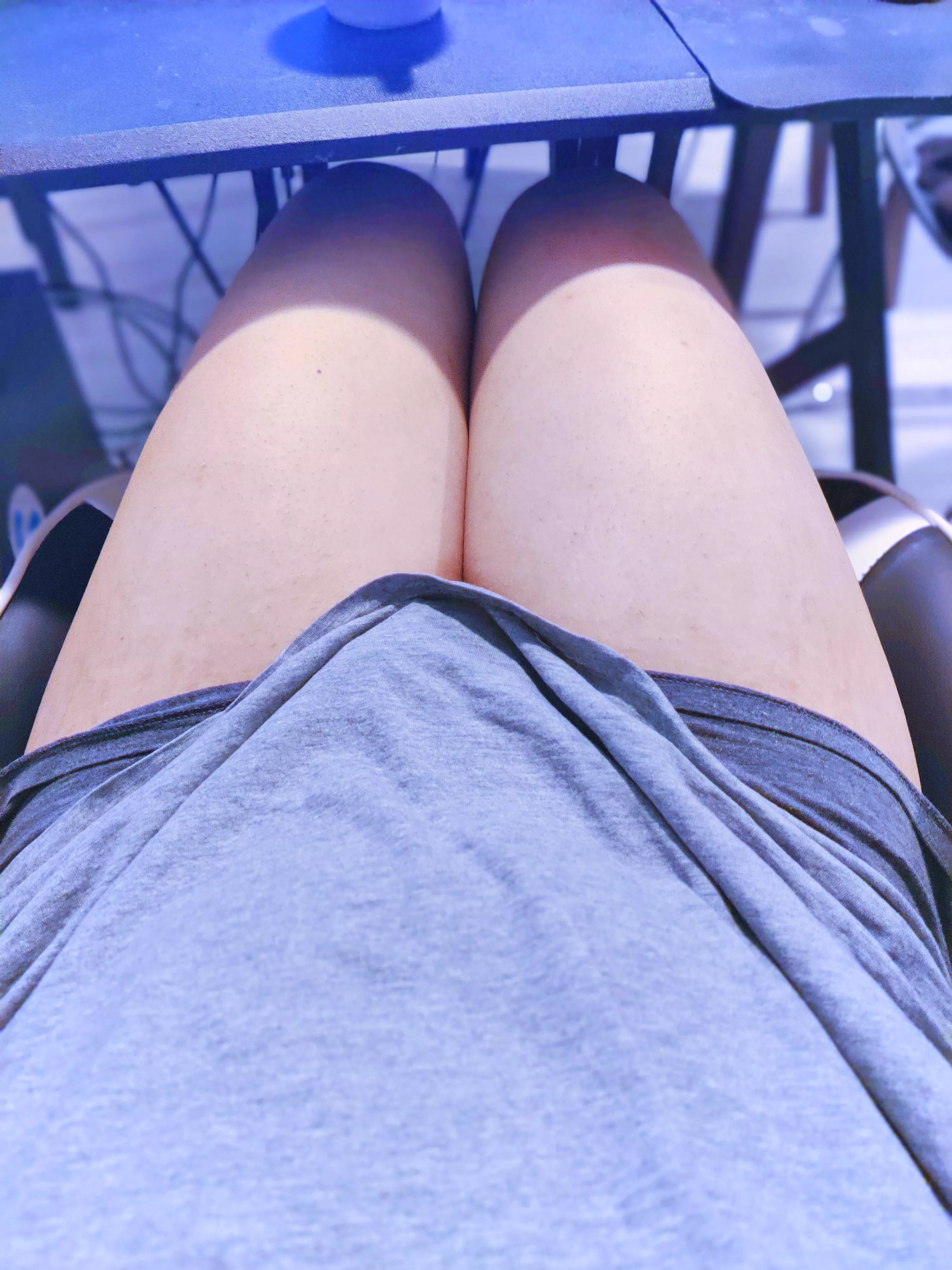 Lets do a trade, you get these thighs and i get your juicy cock. Deal? Oh also hi, this is my first post 🥰