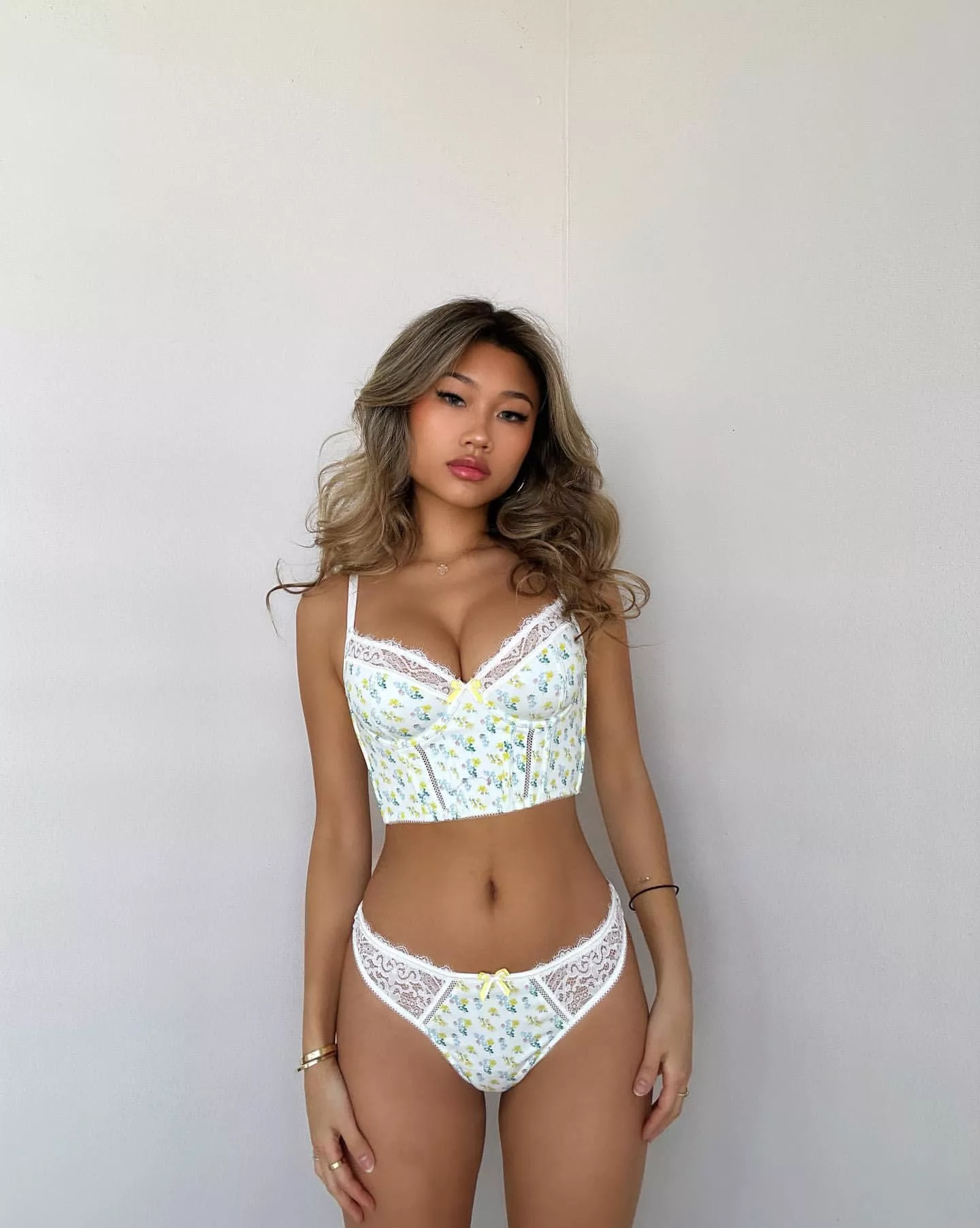 Matching corset and panties