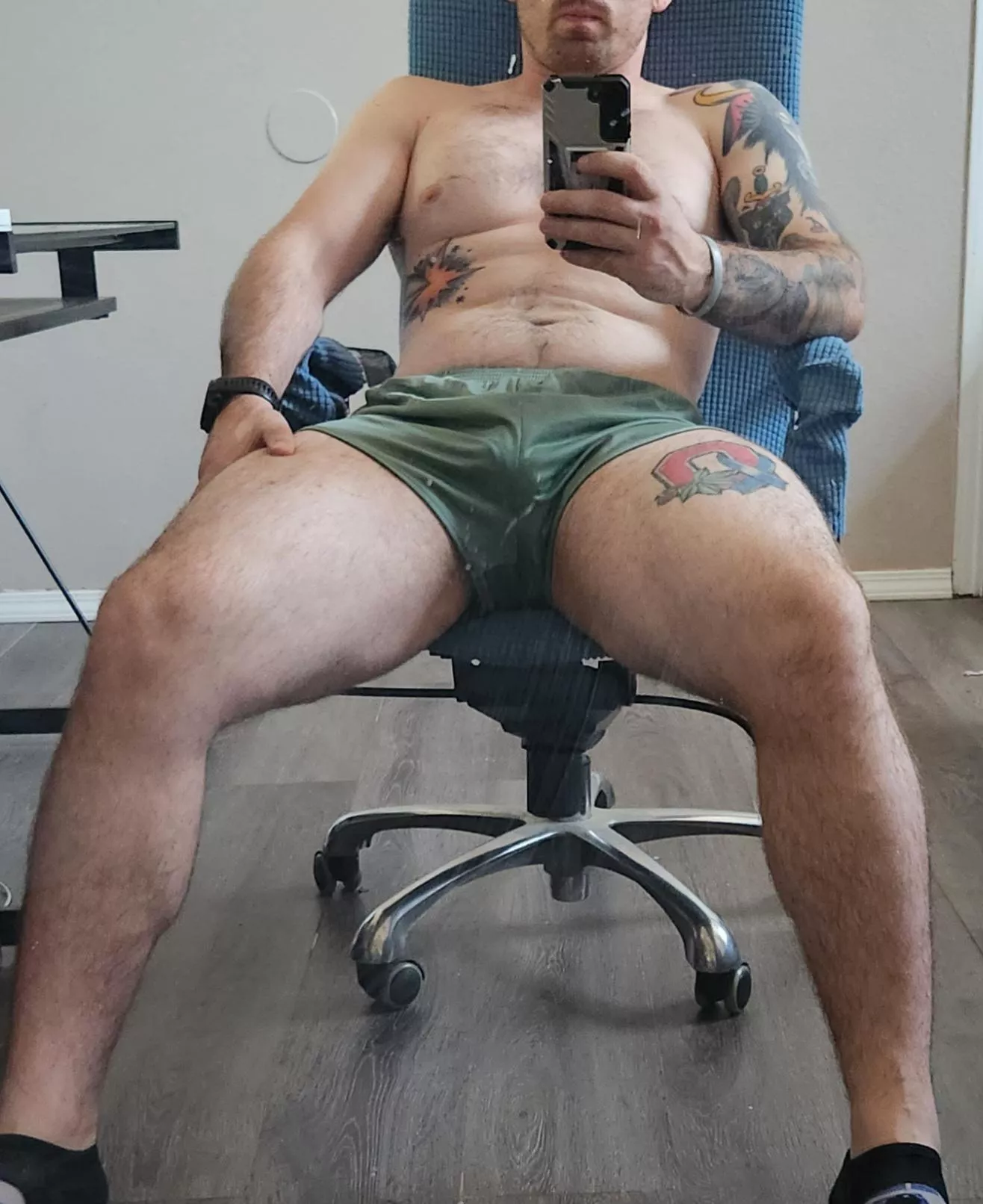 On your knees while I get my work done