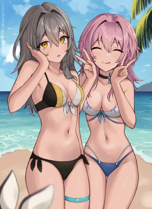 Stelle & March 7th [Honkai Star Rail]