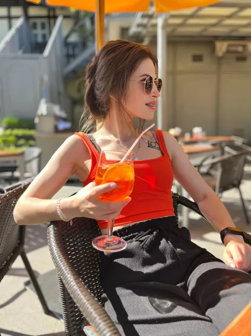 Treat me to a cocktail and I'll think about an interesting evening