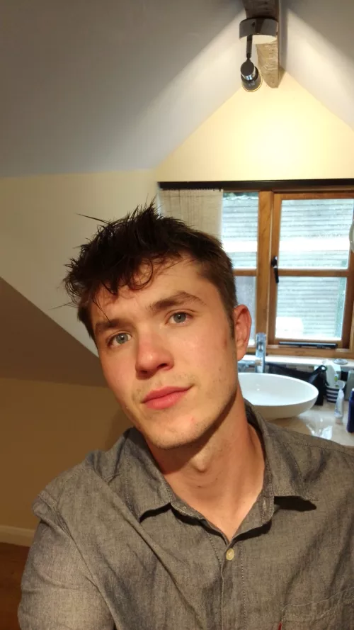 Trying to become a shirt person 😆