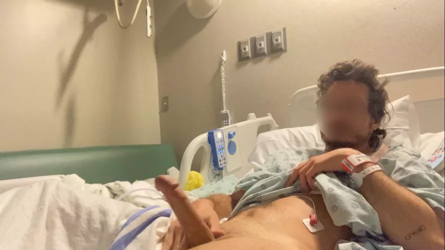 What else do you do in the hospital other than touch yourself?