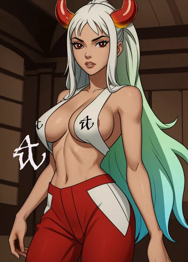 [Artwork] by (Abel_Waters) Yamato just a Wano girl trying to break free.