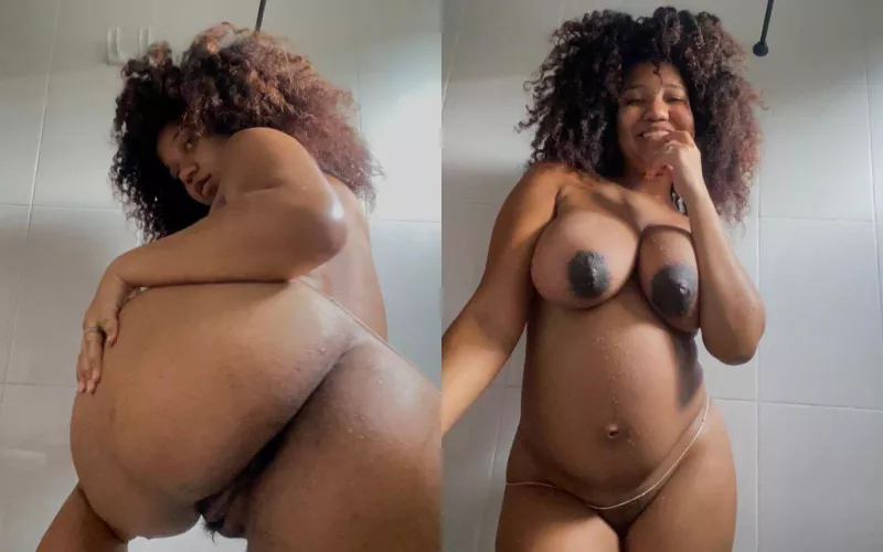 fresh out the shower & squeaky clean