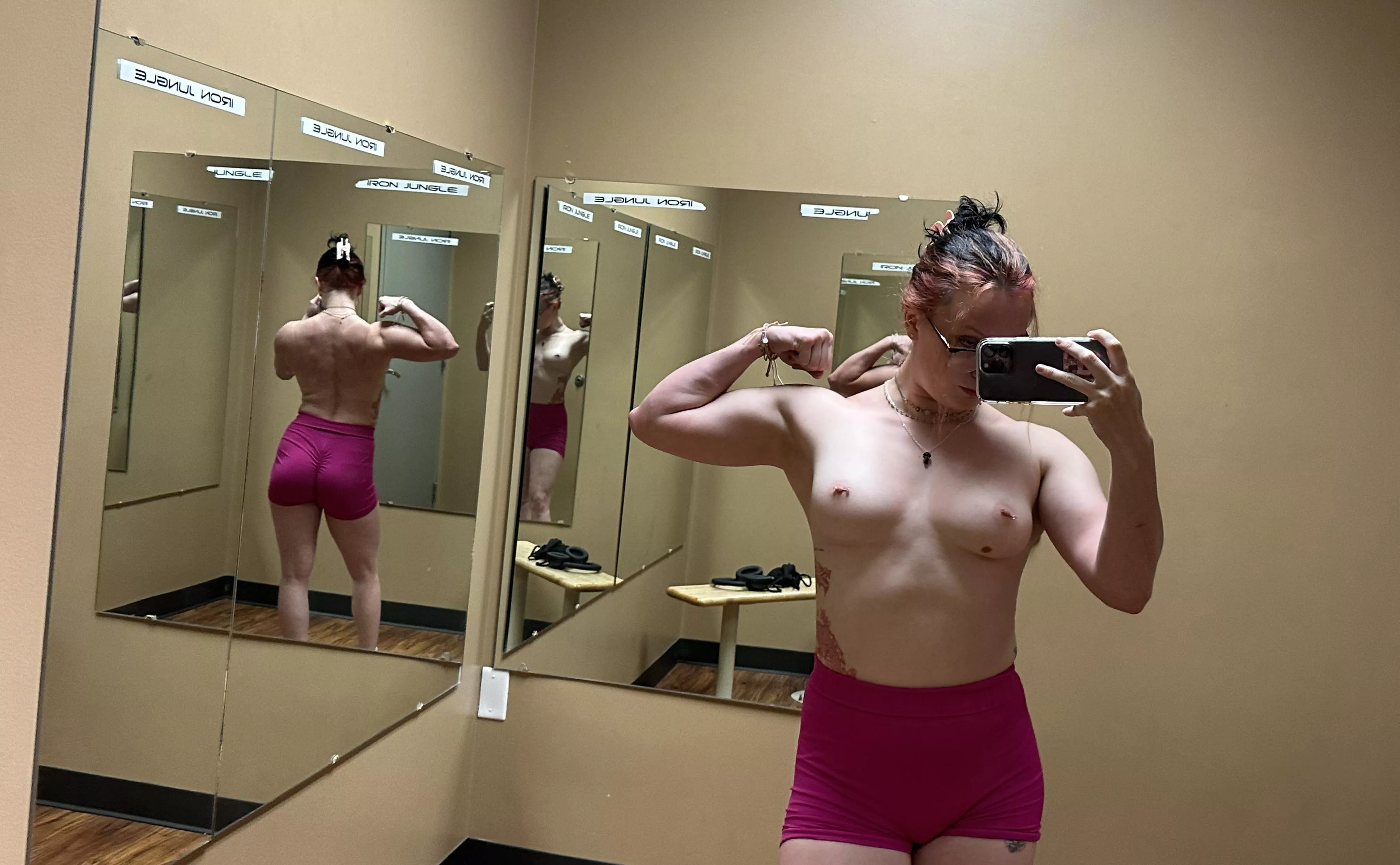 Got quite sweaty after this pump ;)