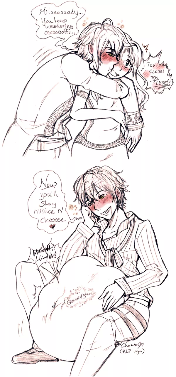 {Image} Too Close for Comfort [M/F] (By: Chameleonette/me!)