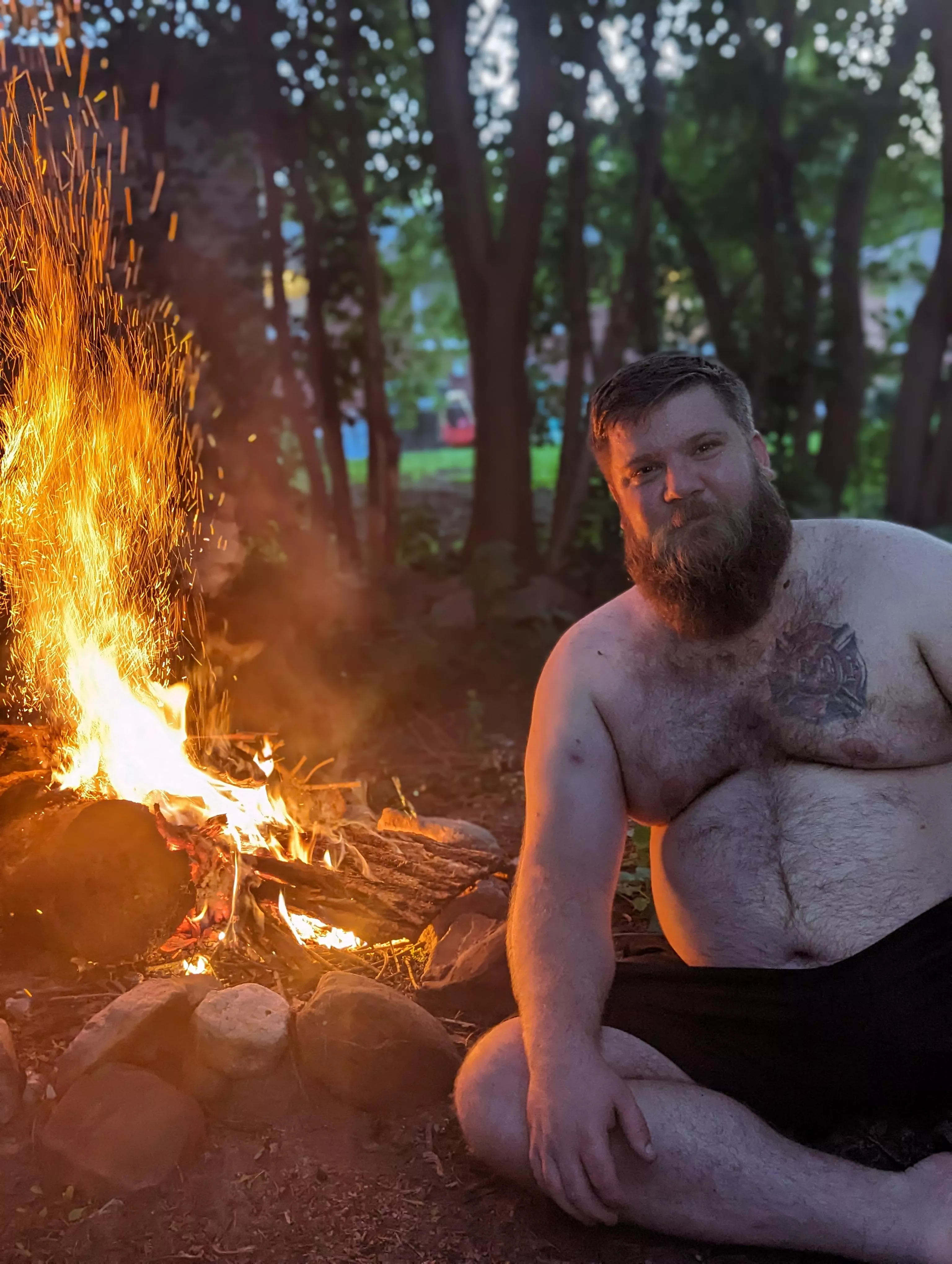 Let's make love by the fire