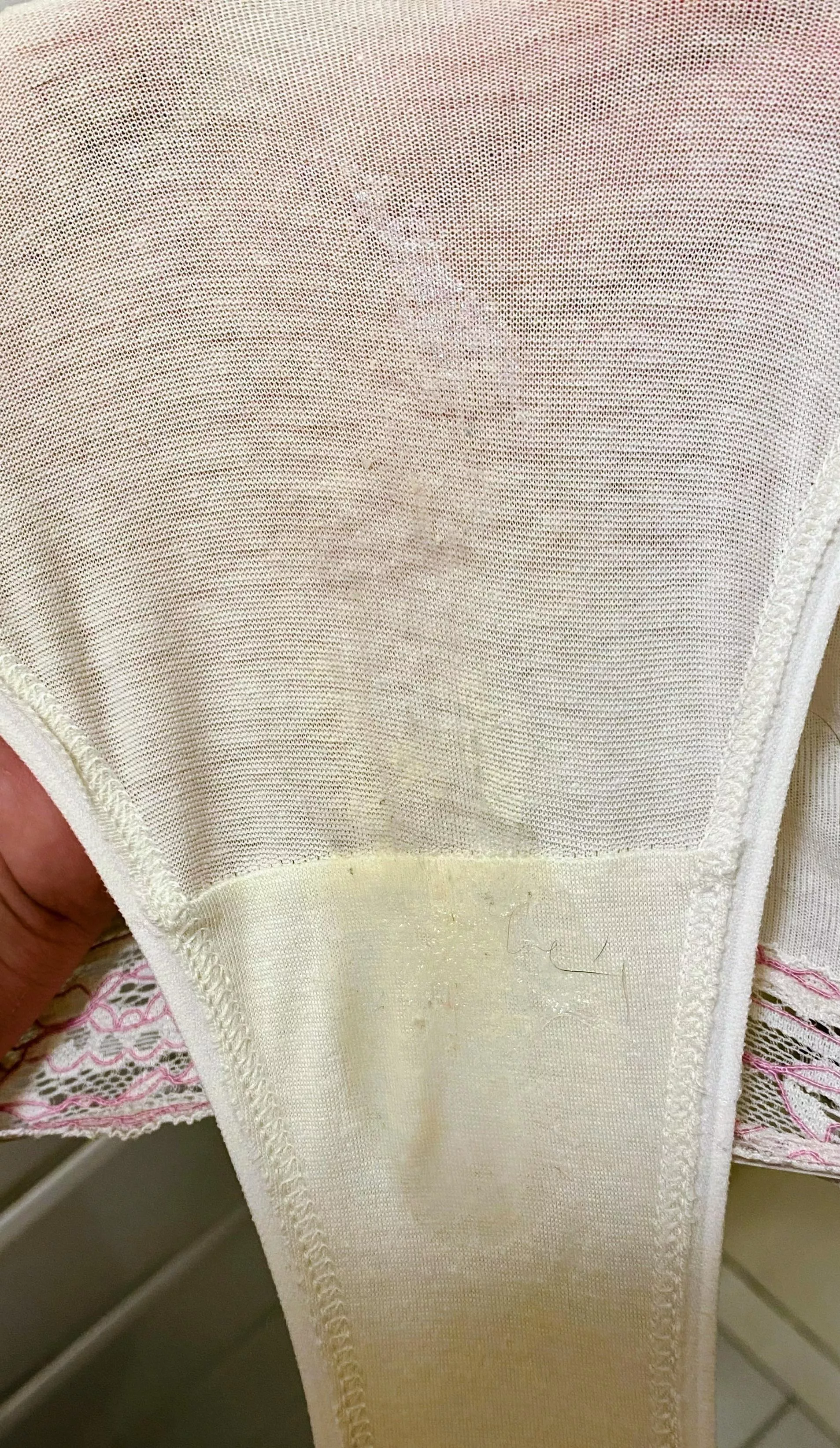 Masturbating through my panties today