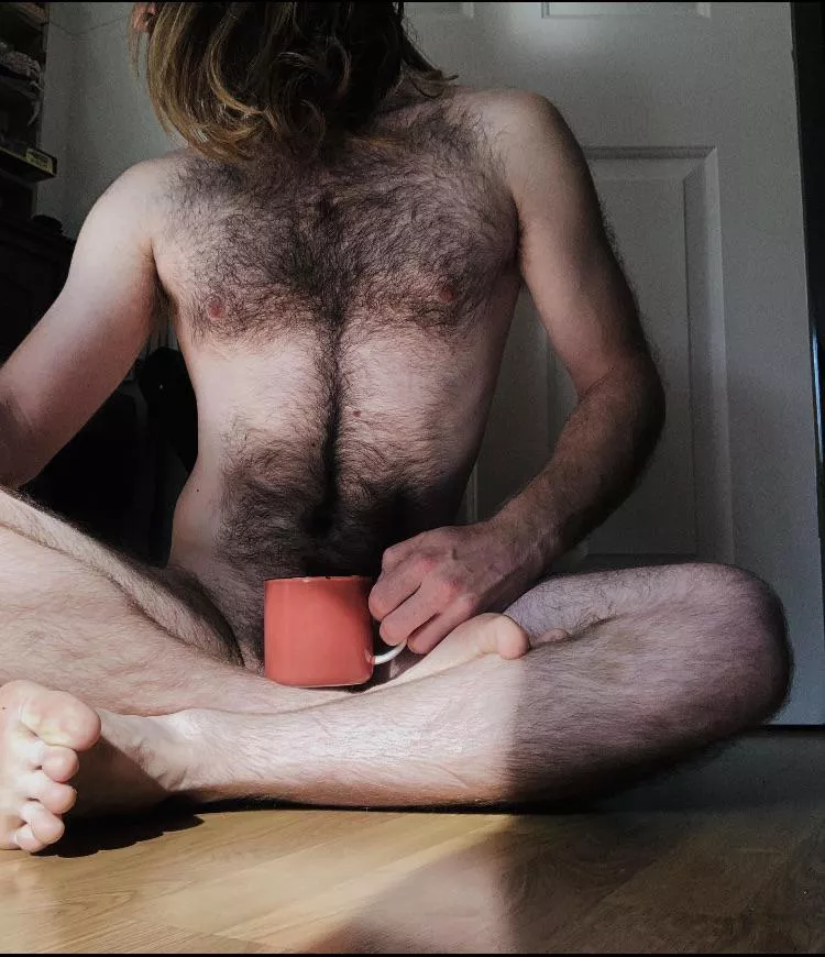 Morning stretch ✅ Morning brew ✅