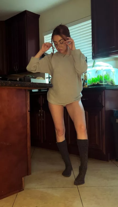 My glasses & I are ready for the day.