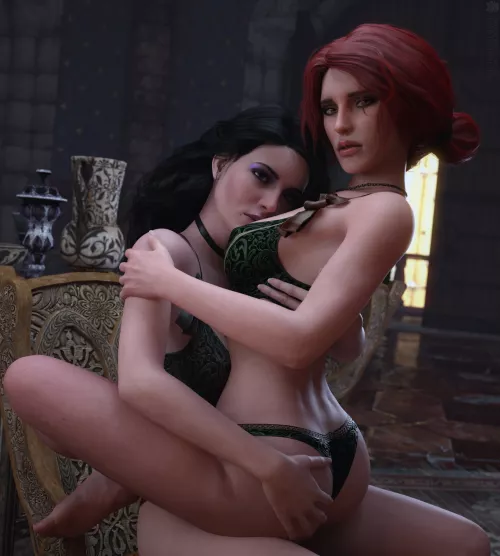 Triss and Yennefer (MissAlly)