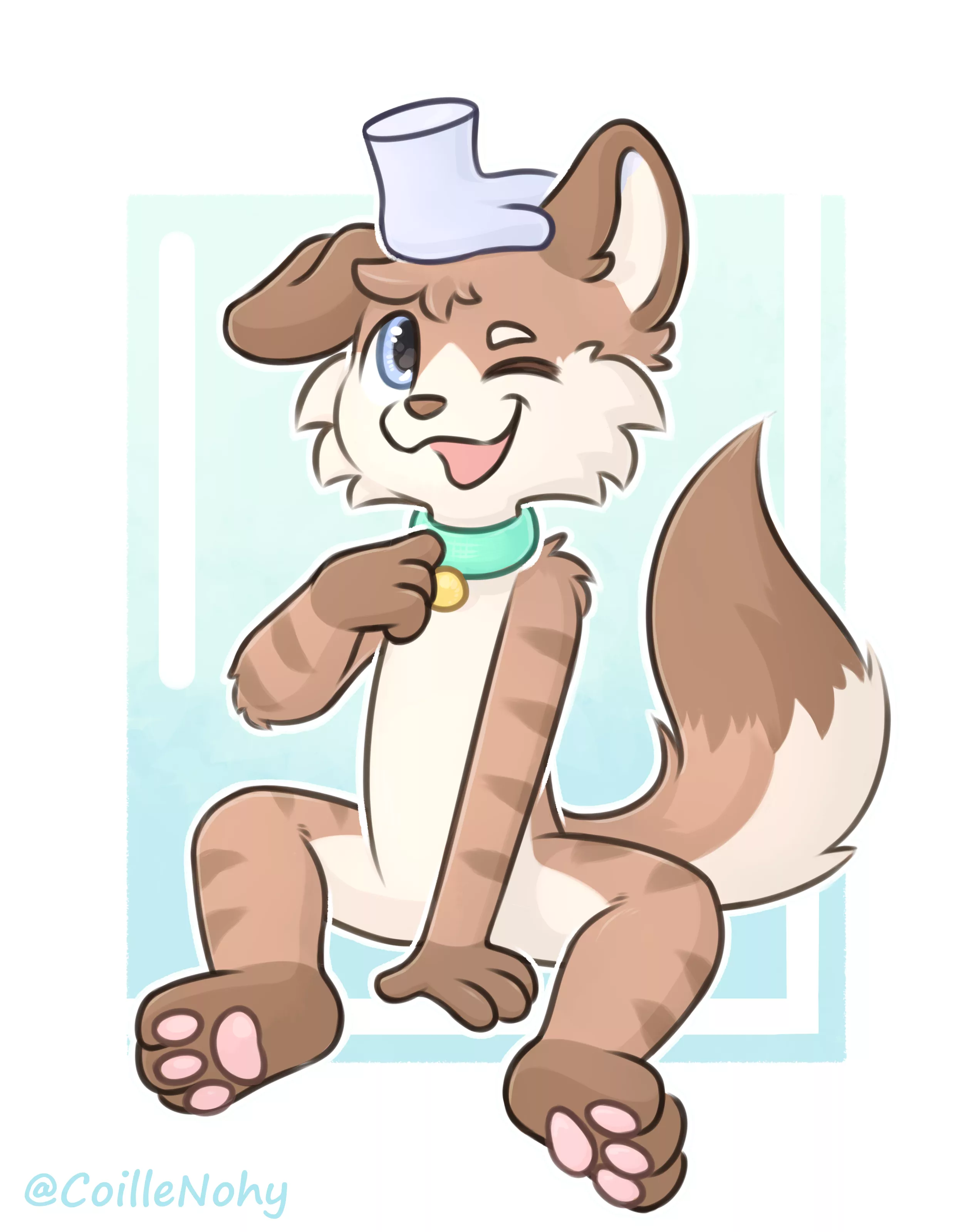 Would you pet Coille? He will be happy if you do! :3