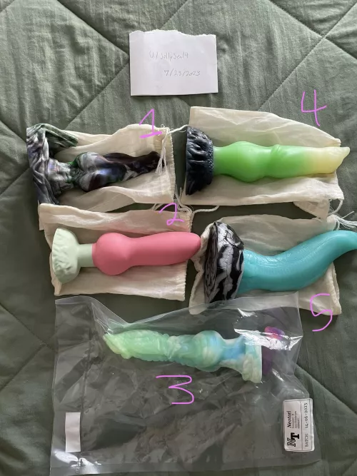 WTS New and used neotori and bad dragon toys!