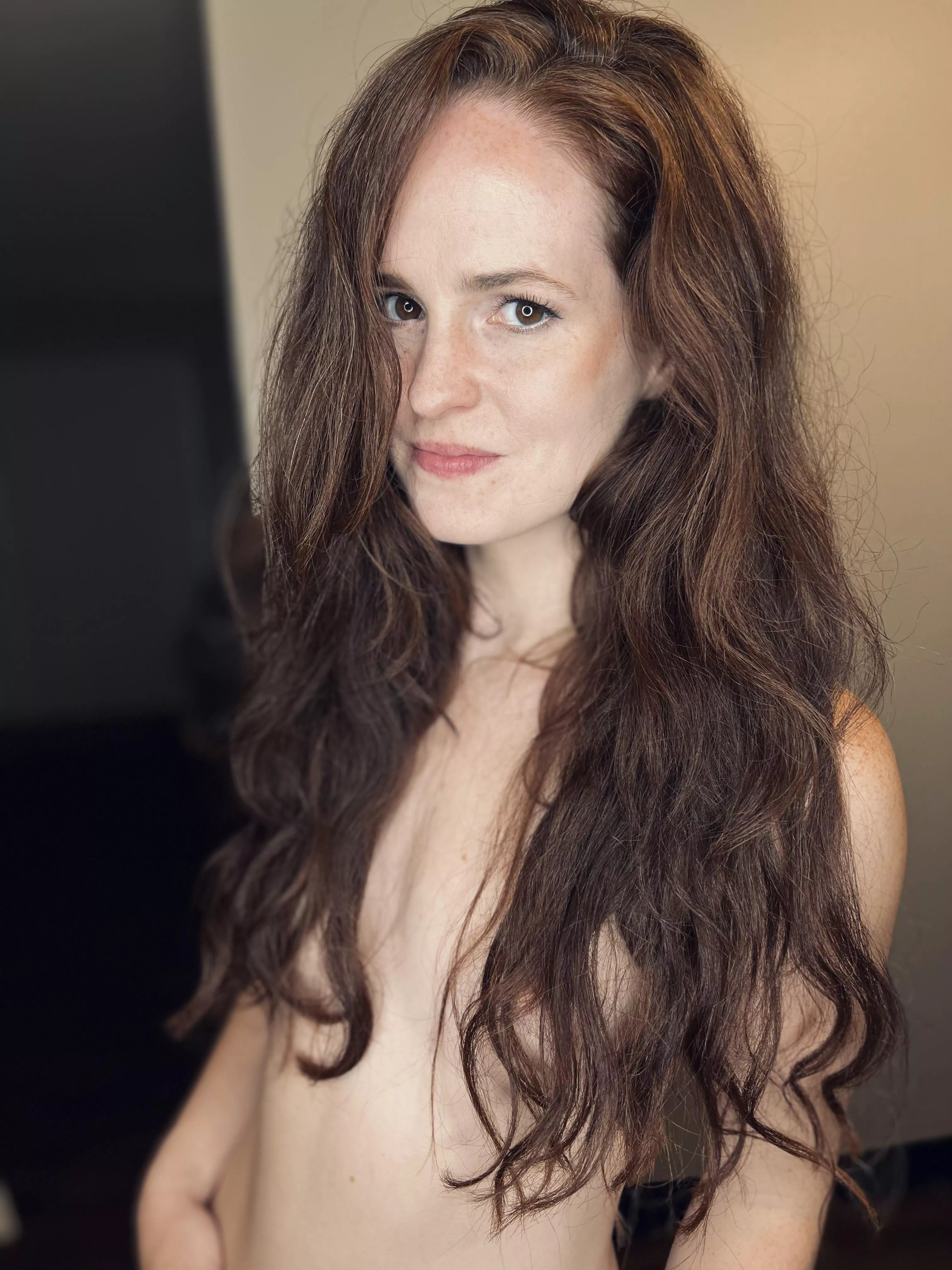 Anyone want me to brush that hair aside?