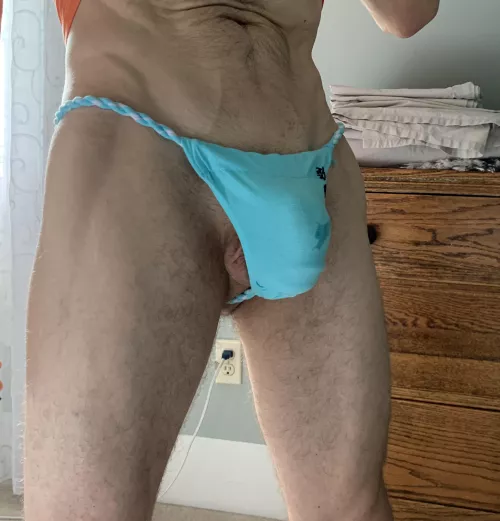 Barely fits in my g string!