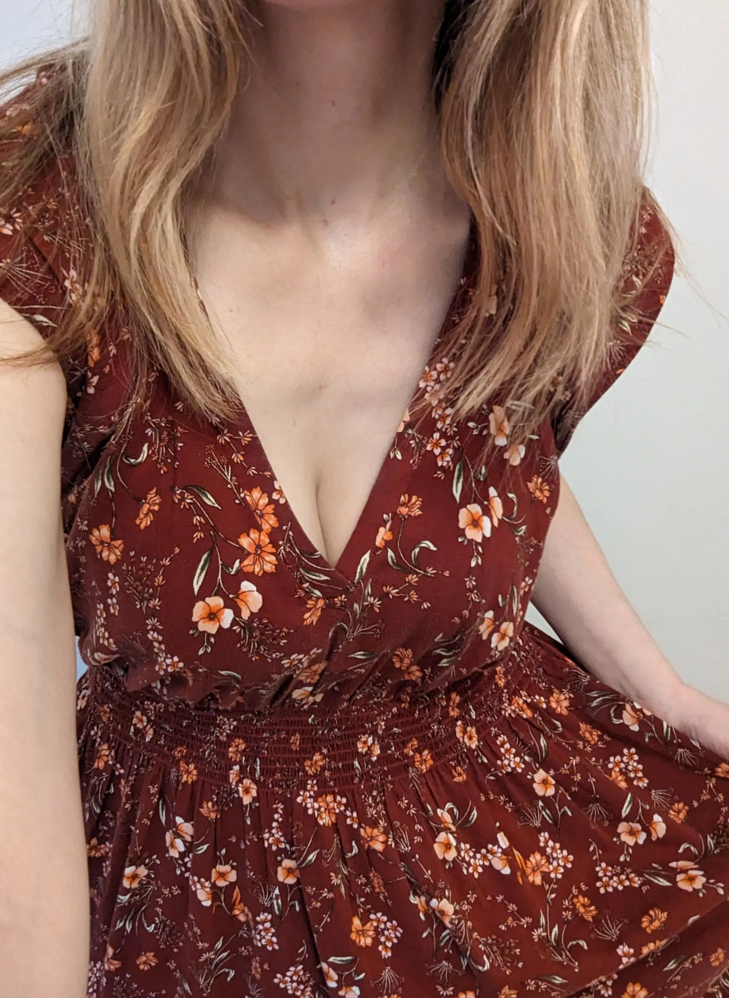 Bee loves her flowers