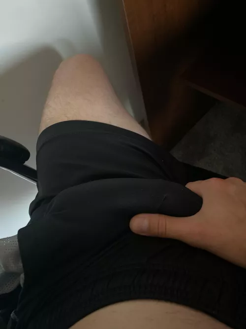 Care to crawl under my desk?