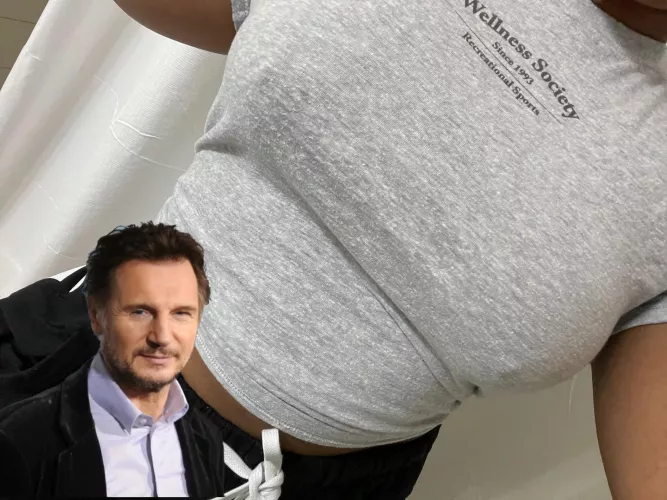 I think Liam likes my shirt