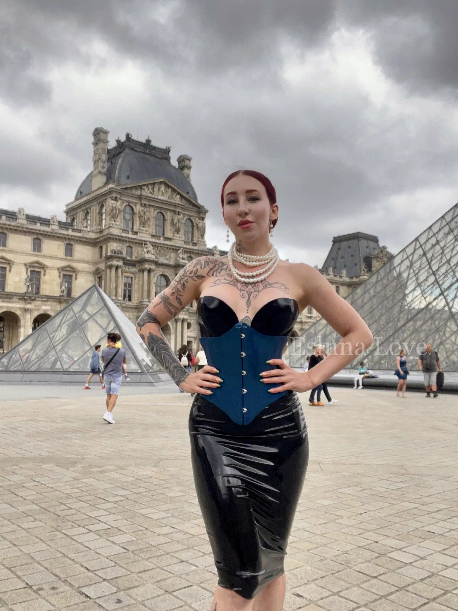 Latex at the Louvre